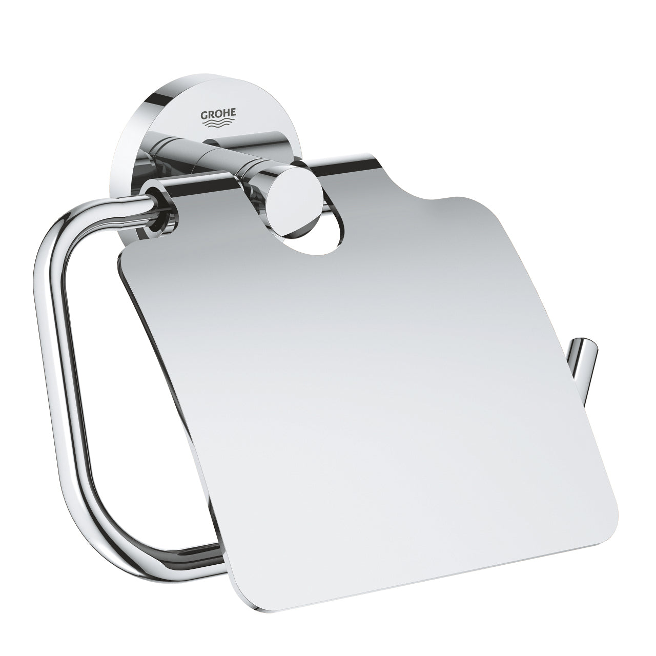 GROHE Toilettenpapierhalter – chrom, zum Bohren, mit Deckel