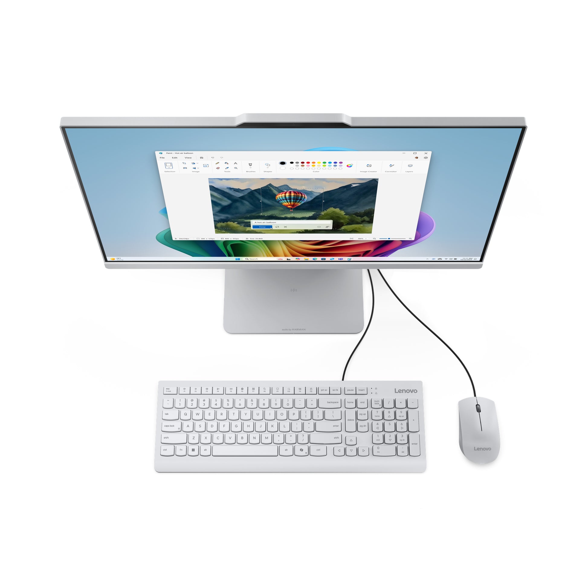Lenovo IdeaCentre Aio 24Akp10 All-in-One – 23,8" Full HD, AMD Ryzen 5, 16 GB RAM, 1 TB SSD, Windows 11 Home