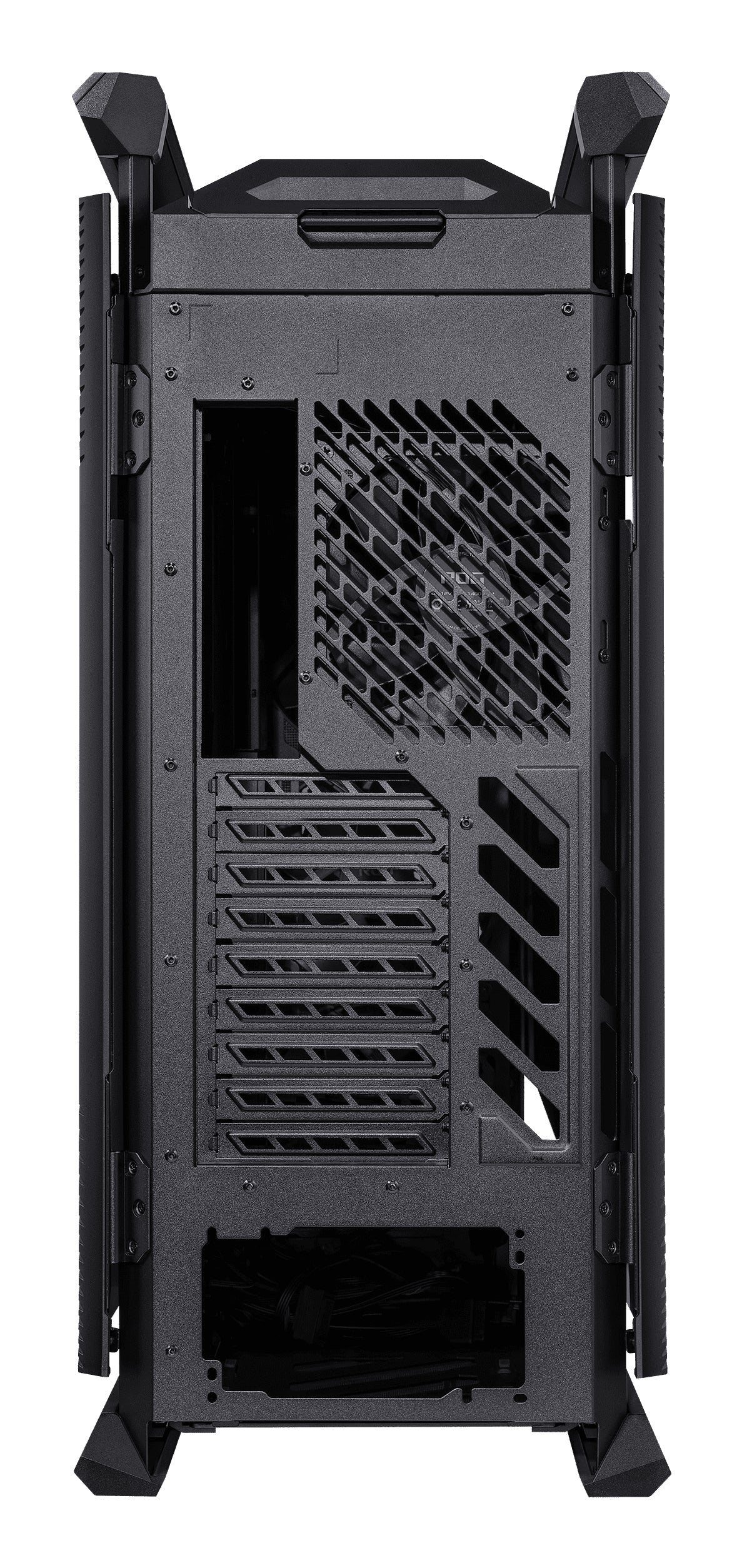 ASUS GR701 ROG Hyperion – PC-Gehäuse – Schwarz, E-ATX/ATX/mATX/M-ITX, 7 Lüfterplätze, 5×2,5"/2×3,5"