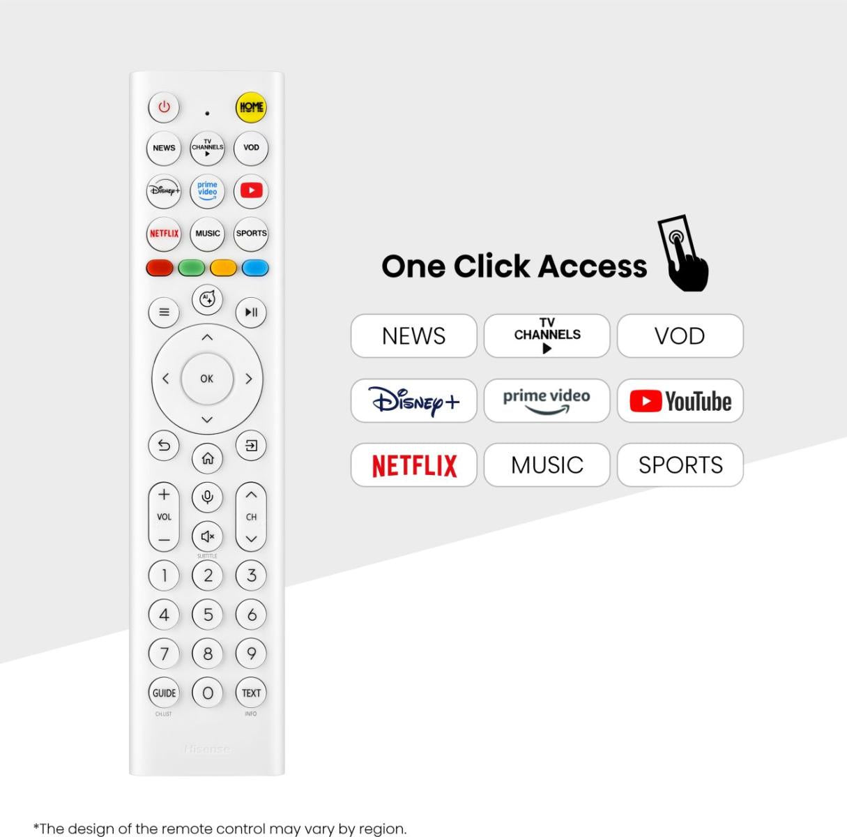 Hisense S5DQ – 43" TV – 4K UHD – QLED – VIDAA – 60 Hz – Dolby Vision