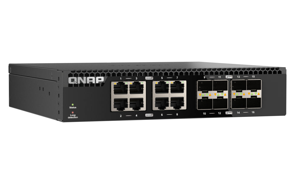 QNAP QSW-3216R-8S8T – Switch – 16×10G, 8×SFP+, L2