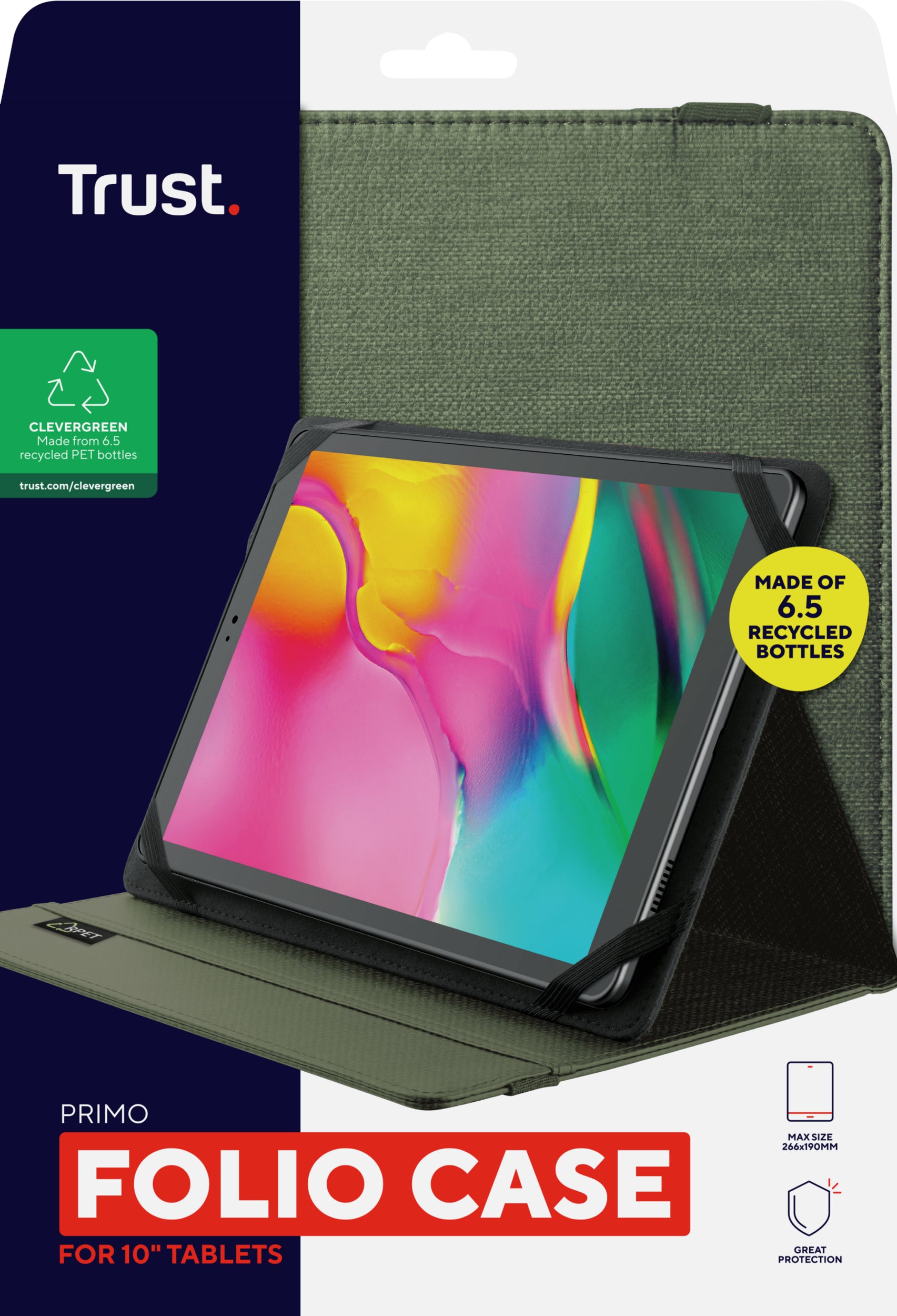 Trust Primo Tablet-Hülle für Tablets bis 10" – Grün