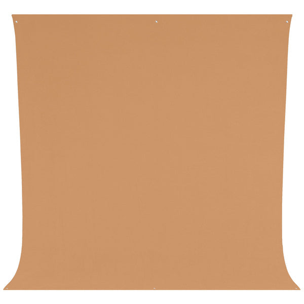 Westcott Backdrop Brown Sugar – Hintergrundstoff 2,7 × 3,0 m, Polyester – mit Tragetasche
