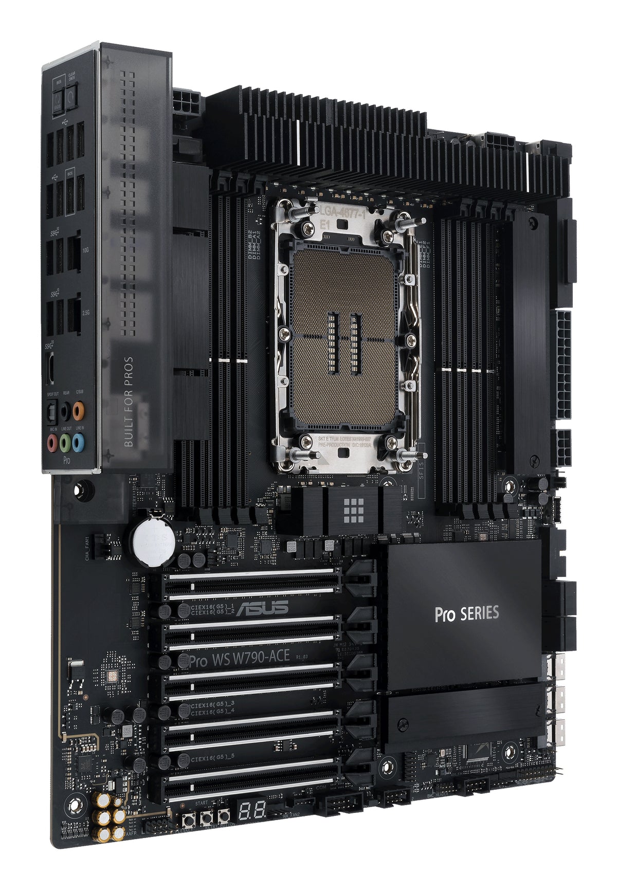 ASUS PRO WS W790-ACE – Mainboard – LGA 4677, Intel W790, SSI CEB, DDR5