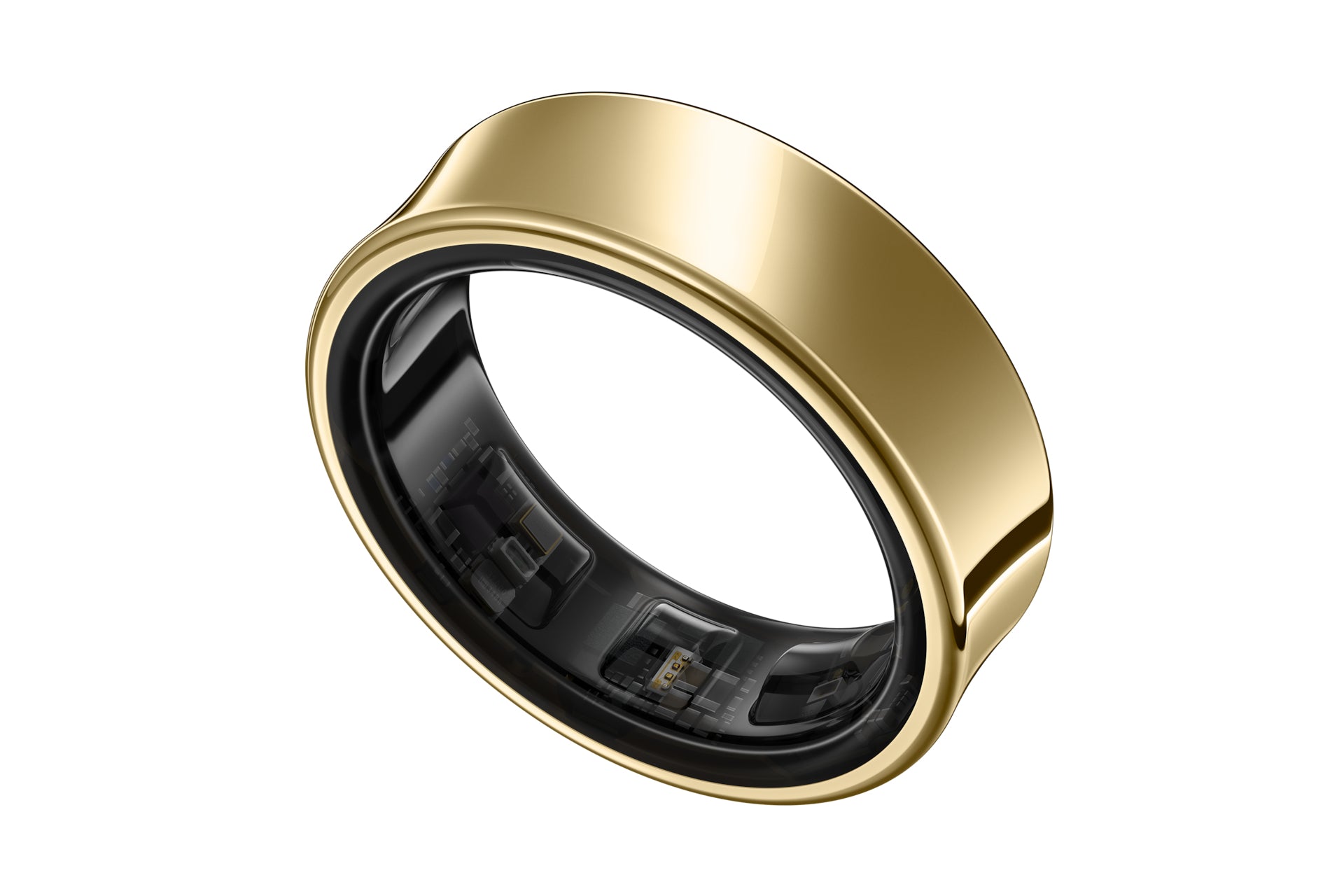 Samsung Galaxy Ring – Titan Gold, Ringgrösse 14, 100 m, für Android