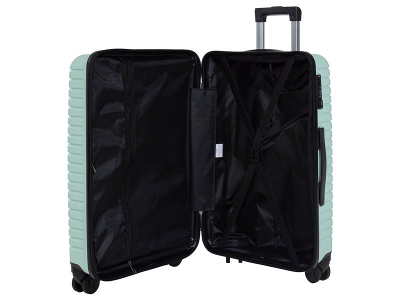 KOOR Trolley – 40 l, Hartschale PP, 4 Rollen, mit TSA, Mint, 34 × 56 × 21 cm