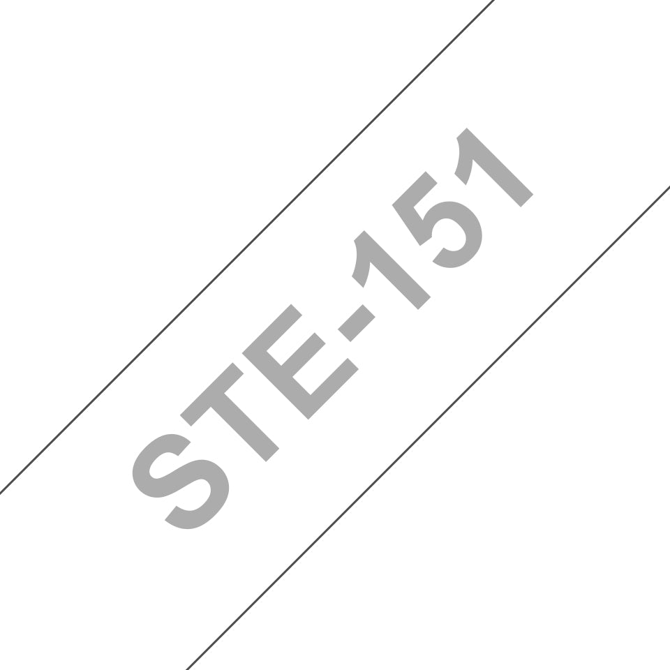 Brother Schriftband – 24 mm × 3 m, schwarz, weiss