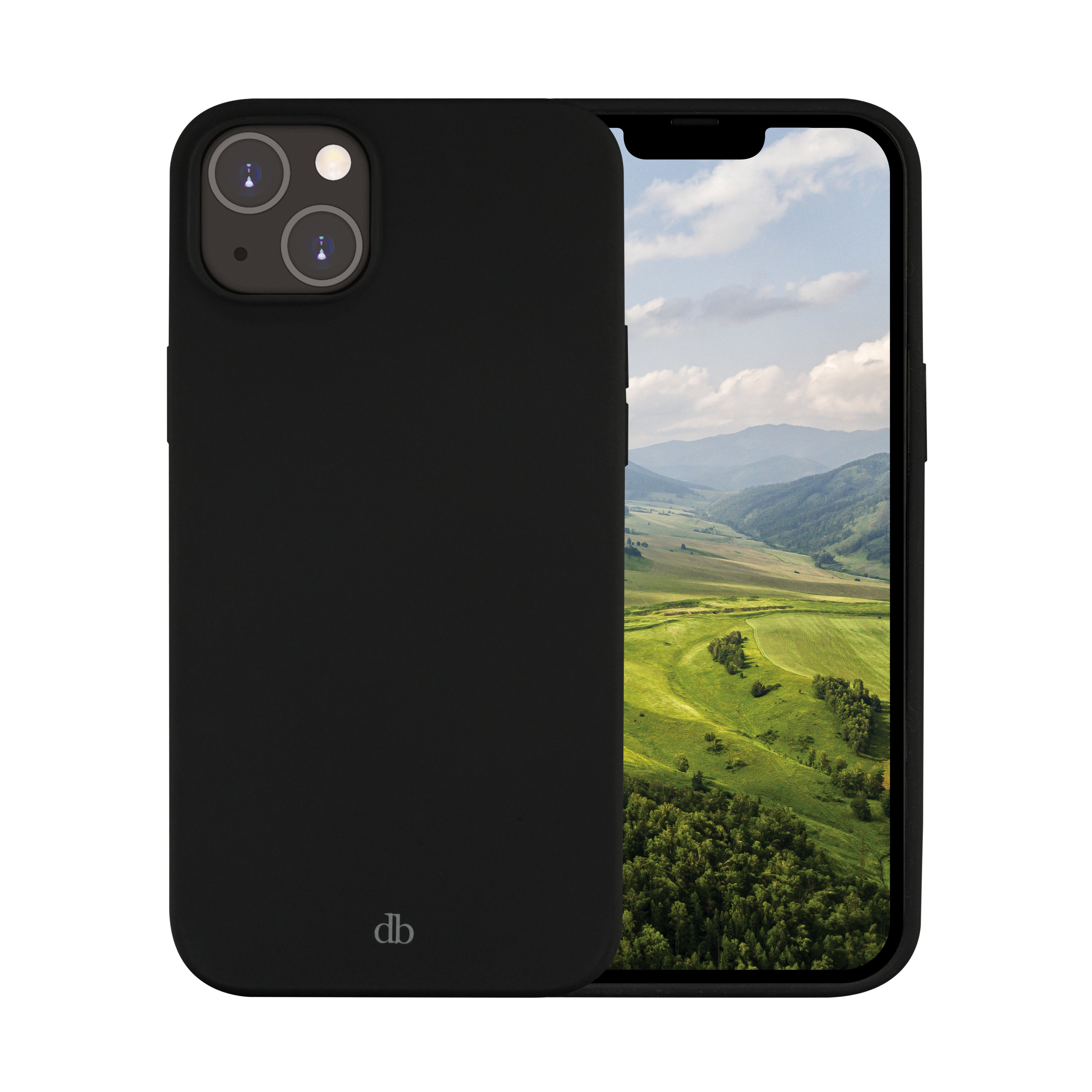 dbramante1928 Costa Rica – Backcover – für Apple iPhone 14 – Recycling-Kunststoff + Silikon, schwarz