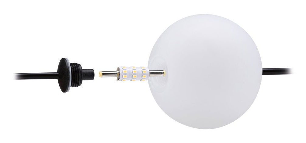 Paulmann Lichterkette – 180 lm, 1,8 W – Warmweiss, 3000 K – IP67 – Solarbetrieb – Schwarz – Kunststoff