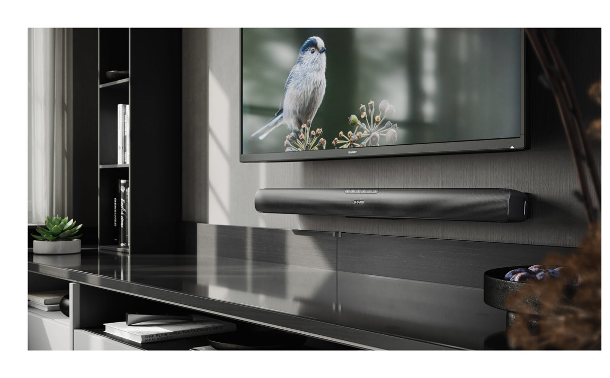 Sharp HT-SB100 – Soundbar – 2.0, HDMI ARC, 75 W, Schwarz