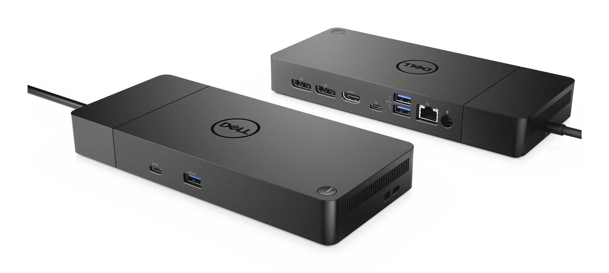 DELL Dockingstation – USB-C, 2× DP, 1× HDMI, 3× USB-A, 2× USB-C, 130 W PD, GbE, für Windows/Linux