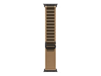 Apple 49 mm – Titan Schwarz, Alpine Loop Desert, L