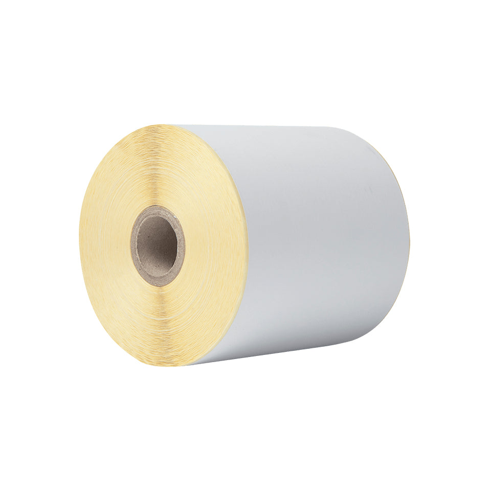 Brother Endlos-Etiketten, 102 mm × 56,4 m, weiss, Papier, permanent, für Thermo-Etikettendrucker