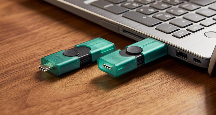 Kingston Technology Kingston DataTraveler Duo G2 USB-Stick – 256 GB, USB-A, USB-C, USB 3.2 Gen 1, Dual-Anschluss