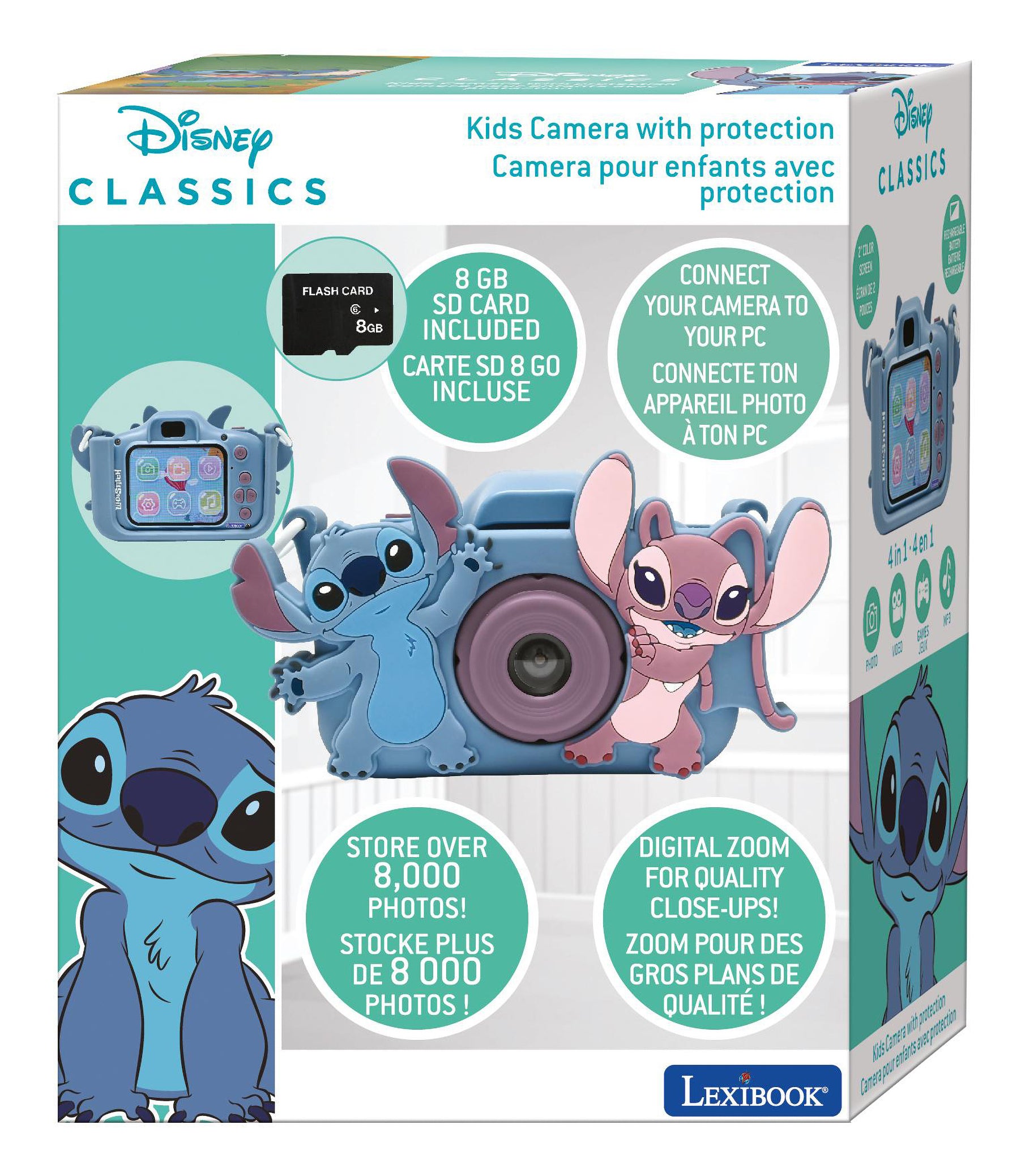 Lexibook Disney Stitch DJ078D – 5 MP, 1080×960, mehrfarbig