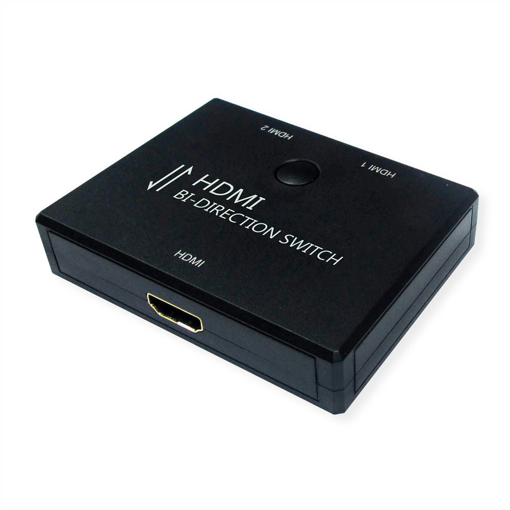 VALUE 14.99.3586 HDMI Splitter – 4K (3840 × 2160) @ 60 Hz, 3× HDMI, Schwarz