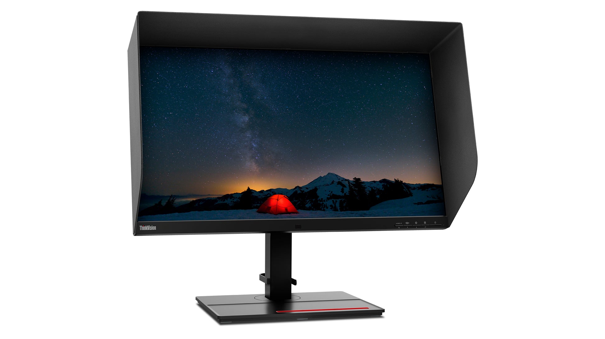 Lenovo ThinkVision P27u-20 – 27", 3840 × 2160 (4K), IPS, Webcam, KVM, DisplayHDR 400
