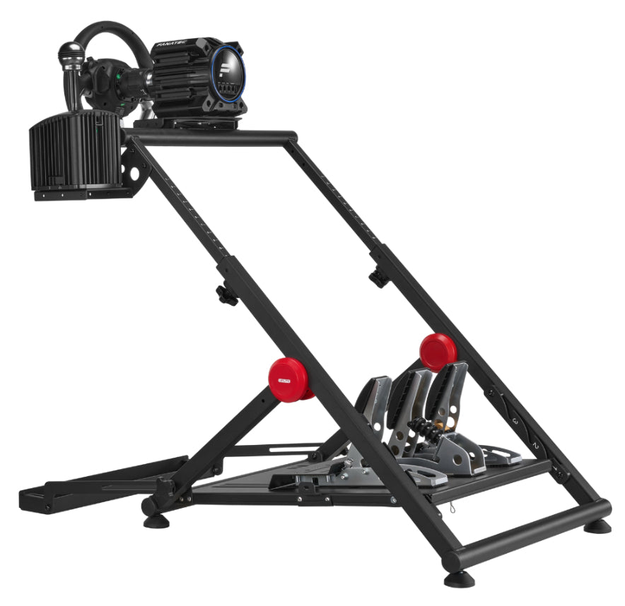Oplite GT Pro V2 – Laptop-/Gerätewagen, 90,5 × 13 cm, 30 kg, Schwarz, für Thrustmaster/Logitech/Turtle Beach