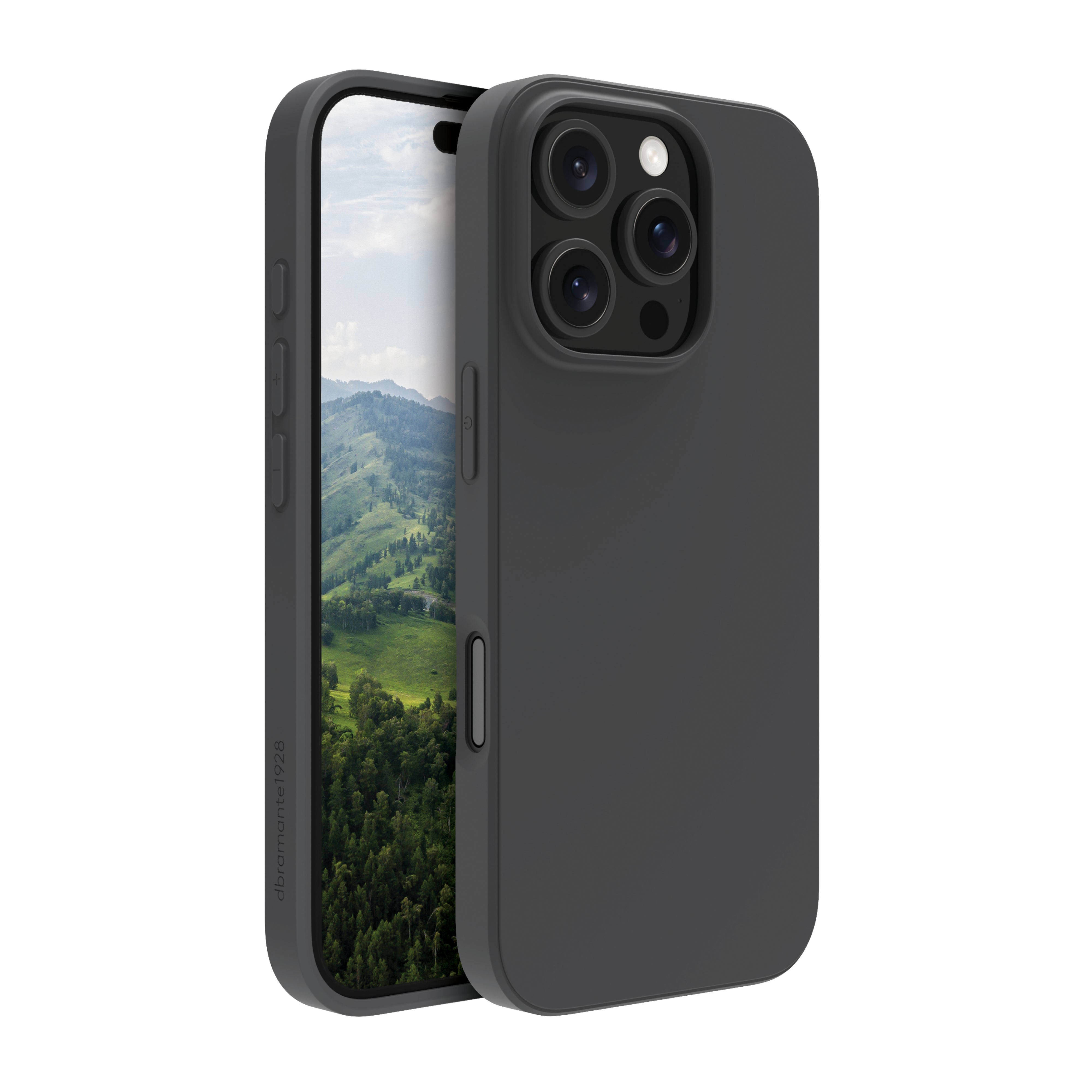 dbramante1928 Greenland Backcover – für Apple iPhone 16 Pro, Kunststoff, Night Black