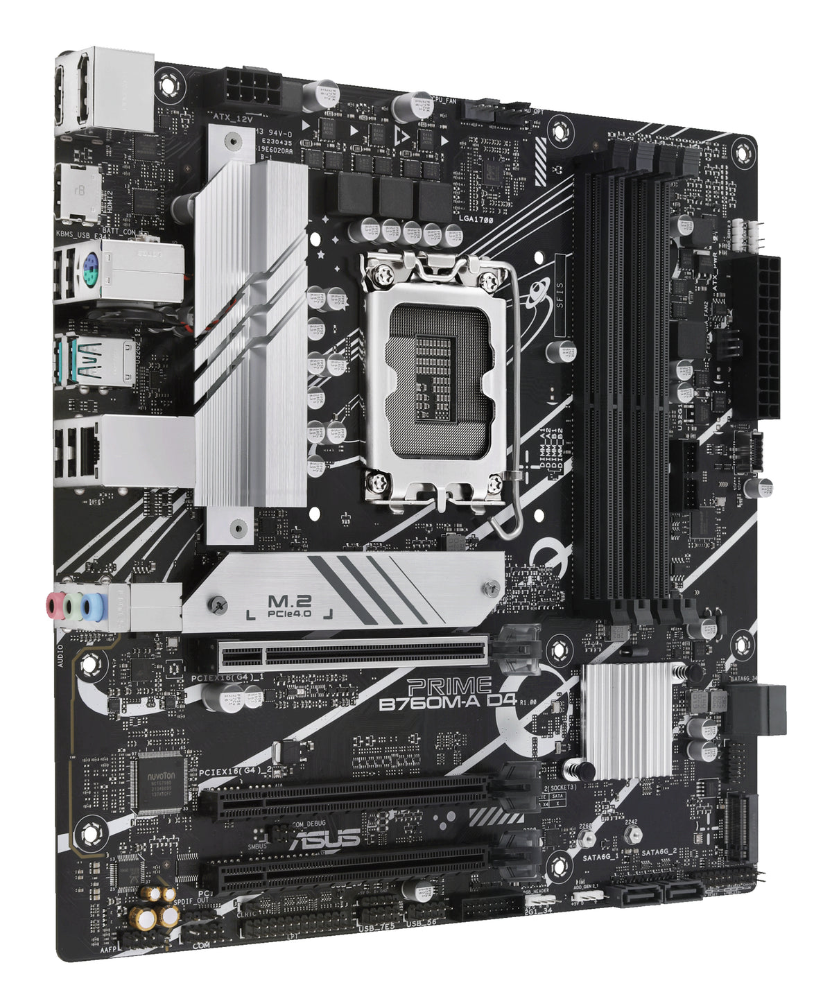 ASUS PRIME B760M-A D4-CSM – Mainboard – LGA 1700, Intel B760, mATX, DDR4