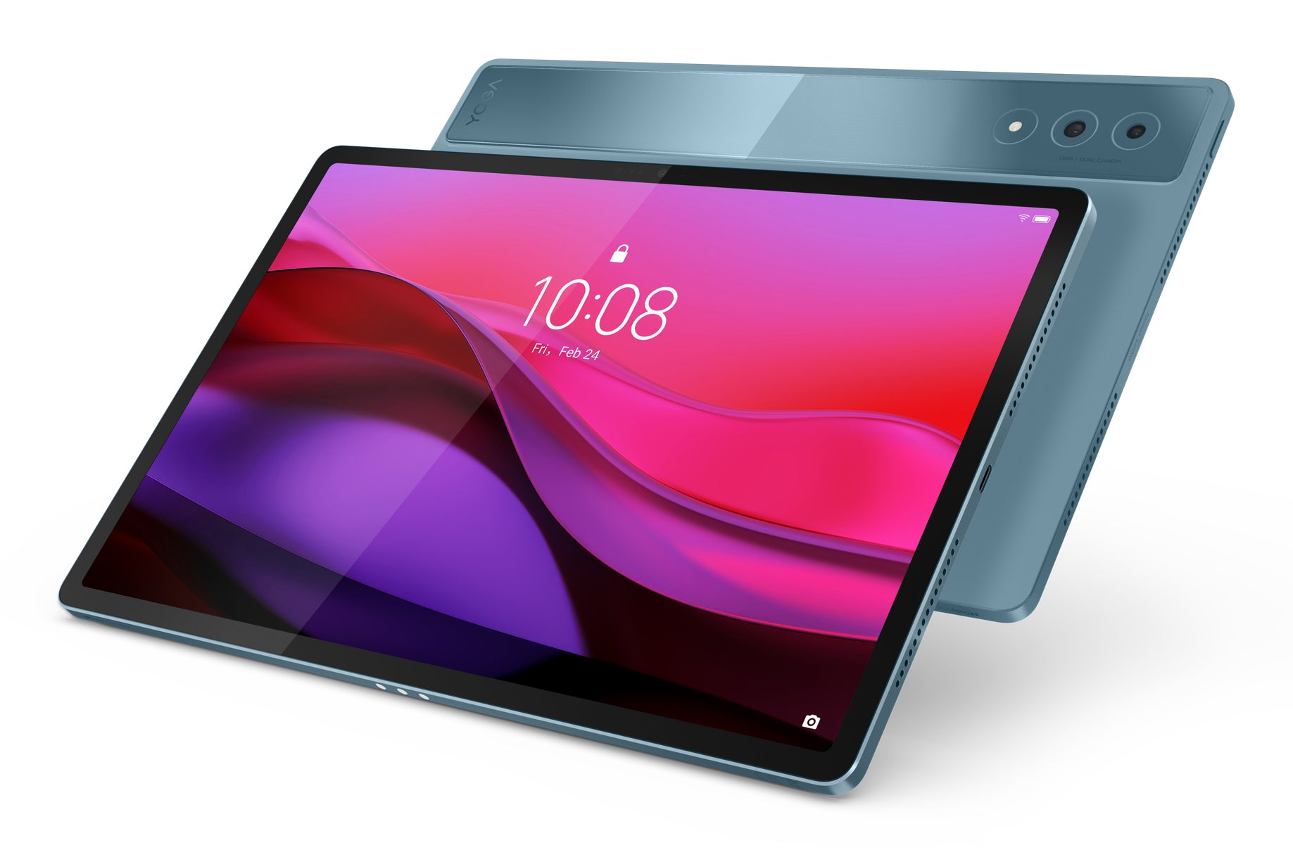 Lenovo Yoga Tab Plus – 12,7", 256 GB, 16 GB RAM, Wi‑Fi, Türkis, IP53