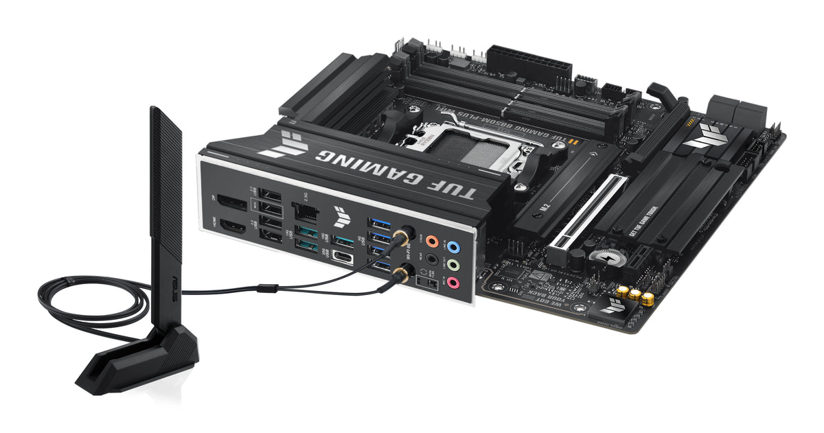 ASUS TUF GAMING B850M-PLUS WIFI – Mainboard – Sockel AM5, AMD B850, mATX, DDR5
