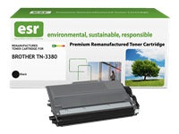 esr TN-3380 Schwarz Toner – Kompatibel – 12'000 Seiten – für Brother