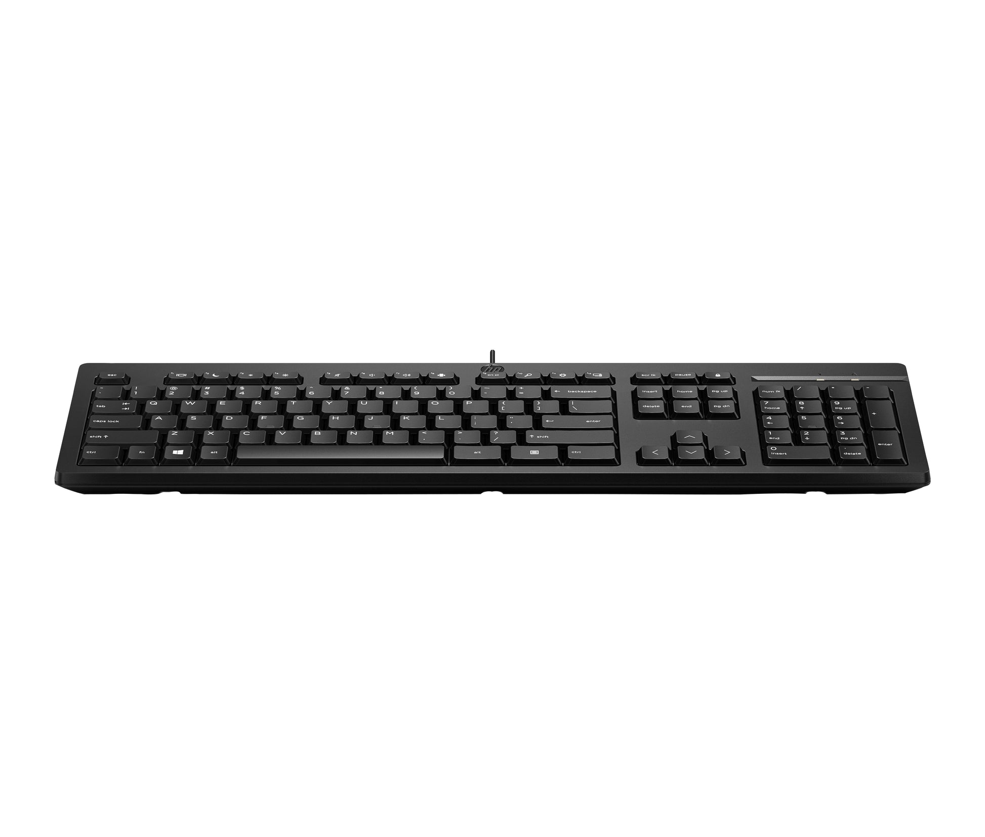 HP 125 – Tastatur – kabelgebunden – USB‑A – schwarz
