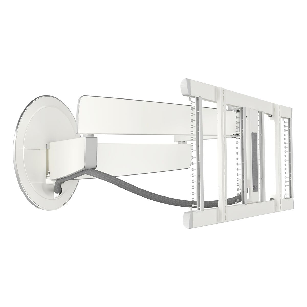 Vogel's 6VO TVM 7655W – Wandhalterung, motorisiert, drehbar, für 40–77", VESA 200×100–600×400, bis 35 kg, weiss