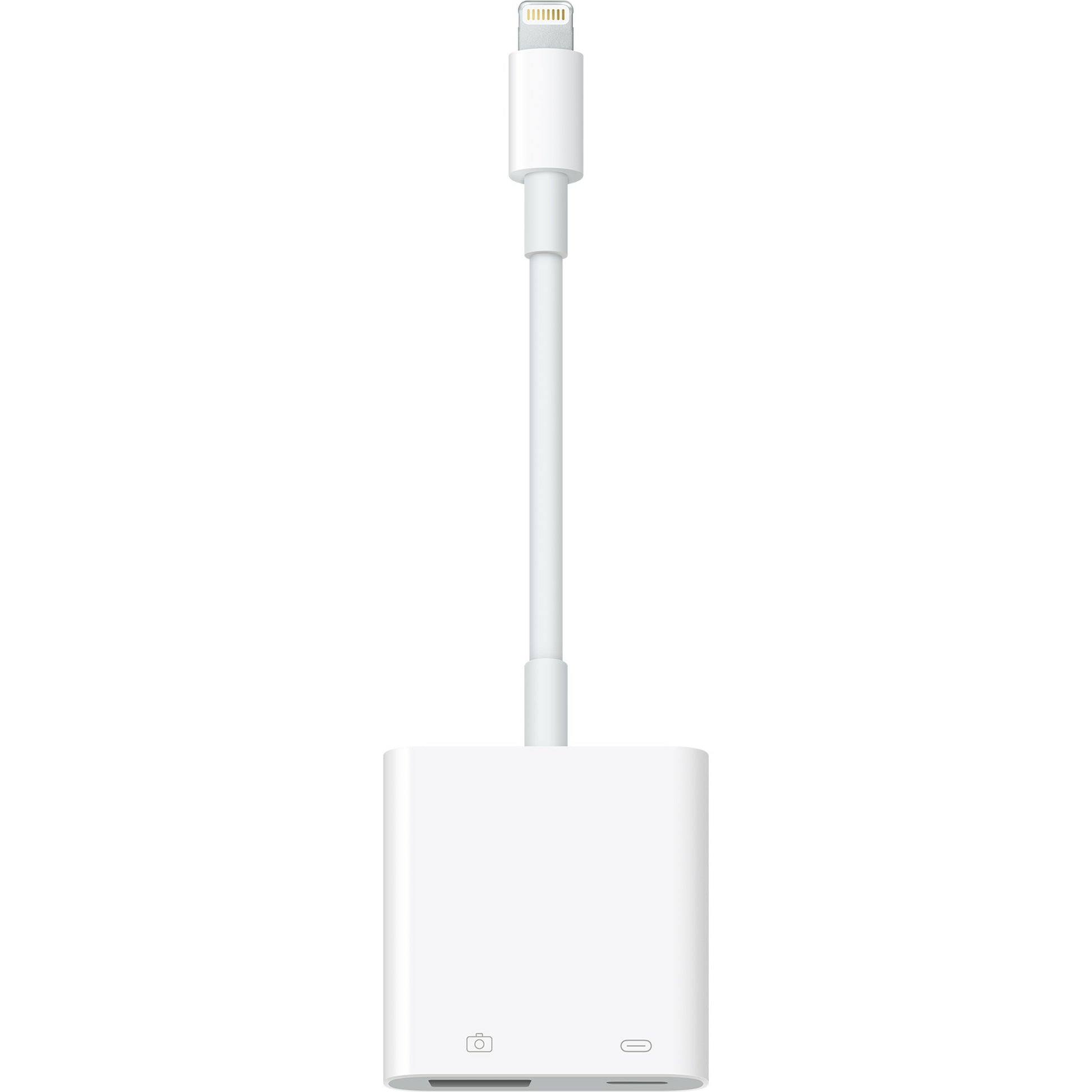 Apple Halterung – Lightning zu USB 3.2 Gen 1 (USB-A), für iPhone 14 Pro, iPad Pro 12,9" u. a., weiss