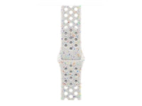 Apple Sportarmband – Platin, M/L, für Apple Watch