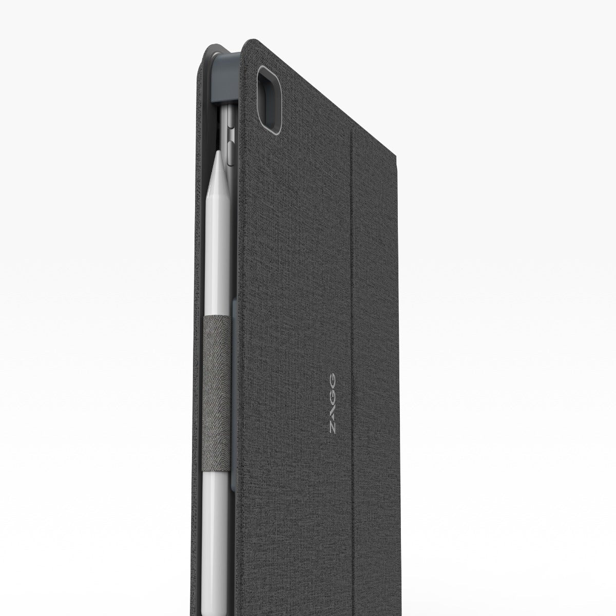 ZAGG Messenger Folio 2 – Tastatur, FR-Layout (FR), Dunkelgrau – für iPad 10,9" (10. Generation)