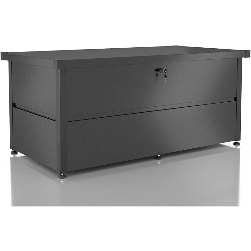 Colibri Gartenbox M – Stahl, Anthrazit, 85 × 73 × 165 cm