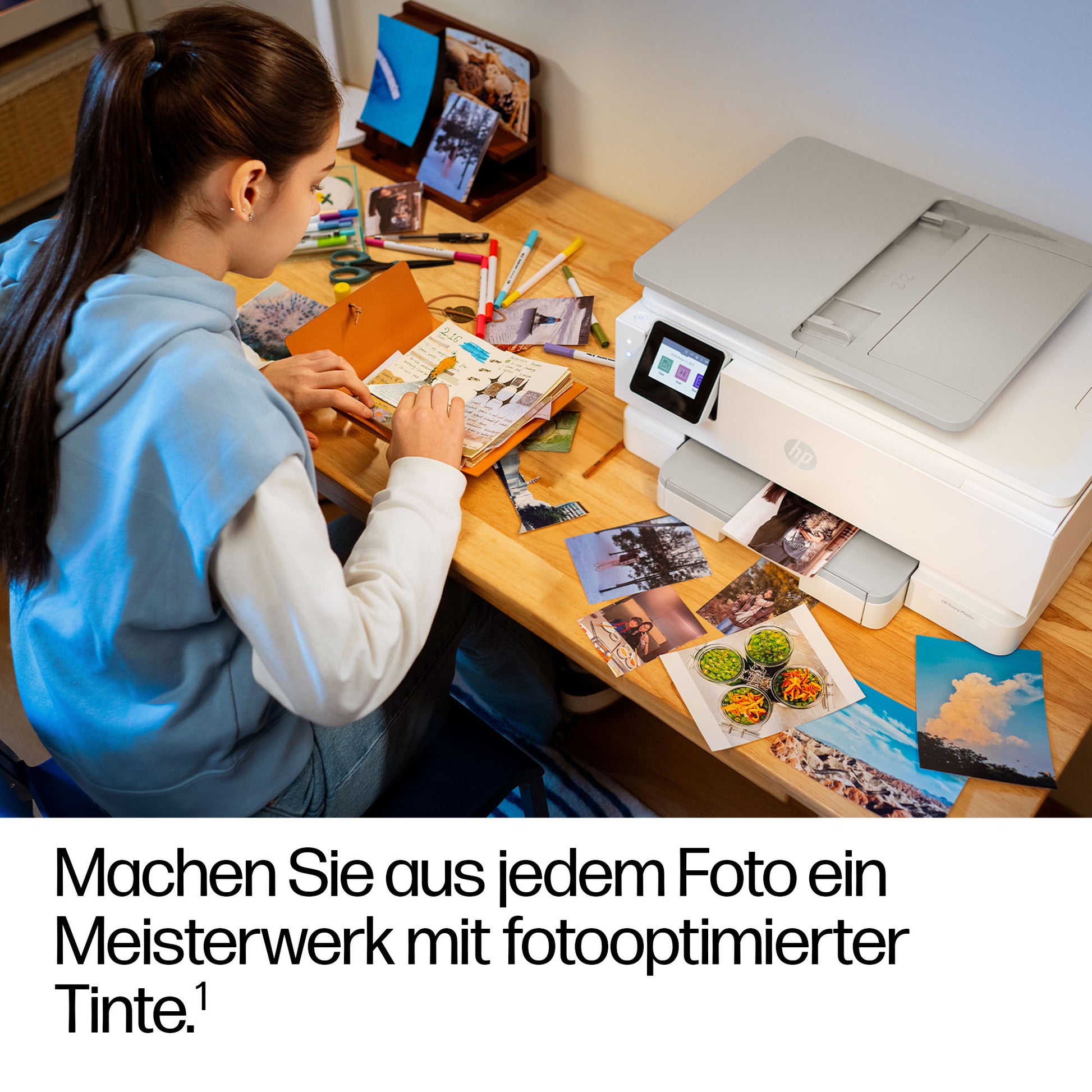 HP ENVY PHOTO 7934 ALL-IN-ONE – Farbtintenstrahl-Multifunktionsdrucker, A4, 3-in-1, Duplex, ADF, WLAN