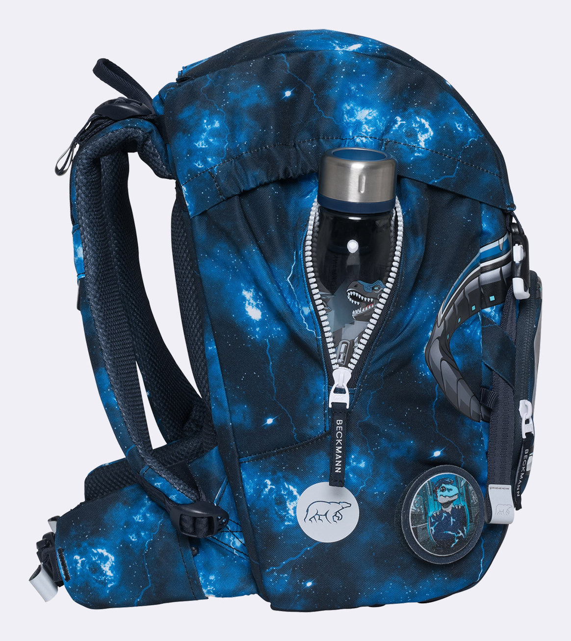 Beckmann Schulrucksack Classic 1st – Tech Rex – 24.0×37.0×25.0 cm