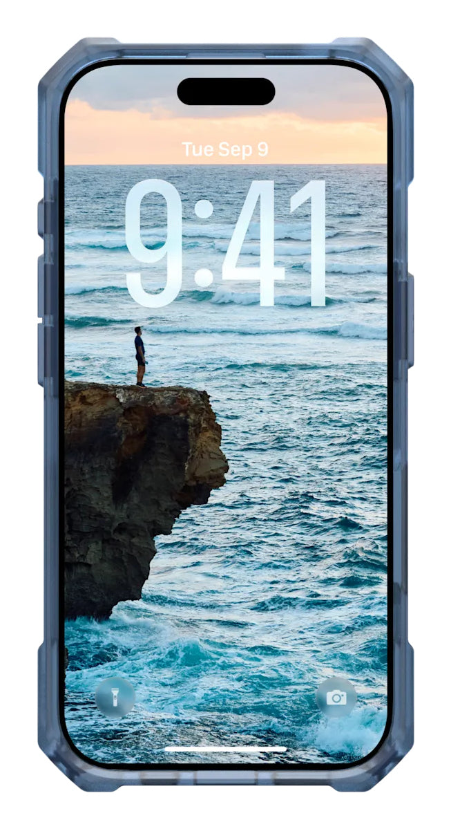 Urban Armor Gear Backcover – für Apple iPhone 17 – Wolkenblau – TPU, MagSafe-kompatibel