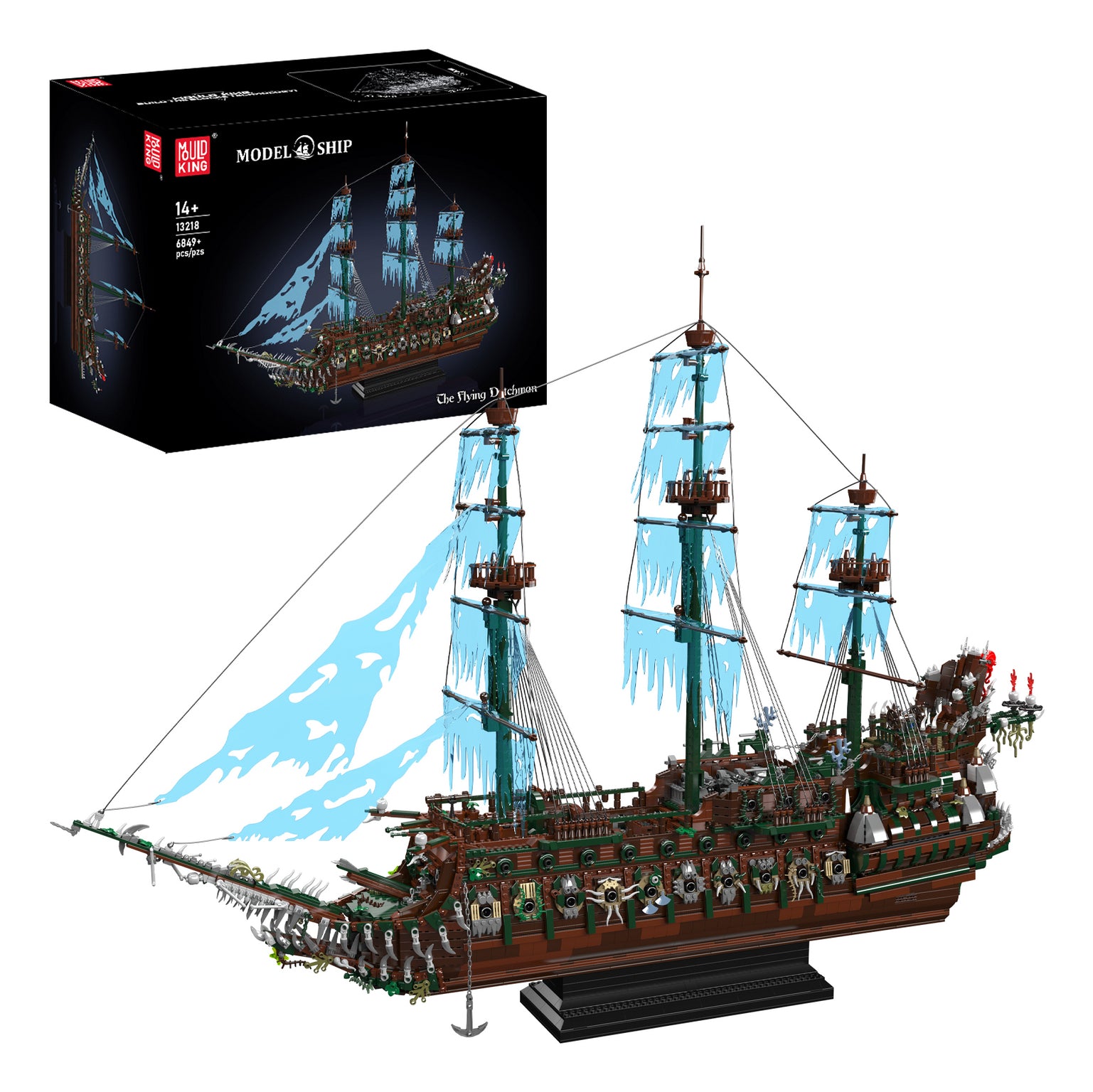 Mould King 3D Puzzle Der Fliegende Holländer – 4'244 Teile – Kunststoff