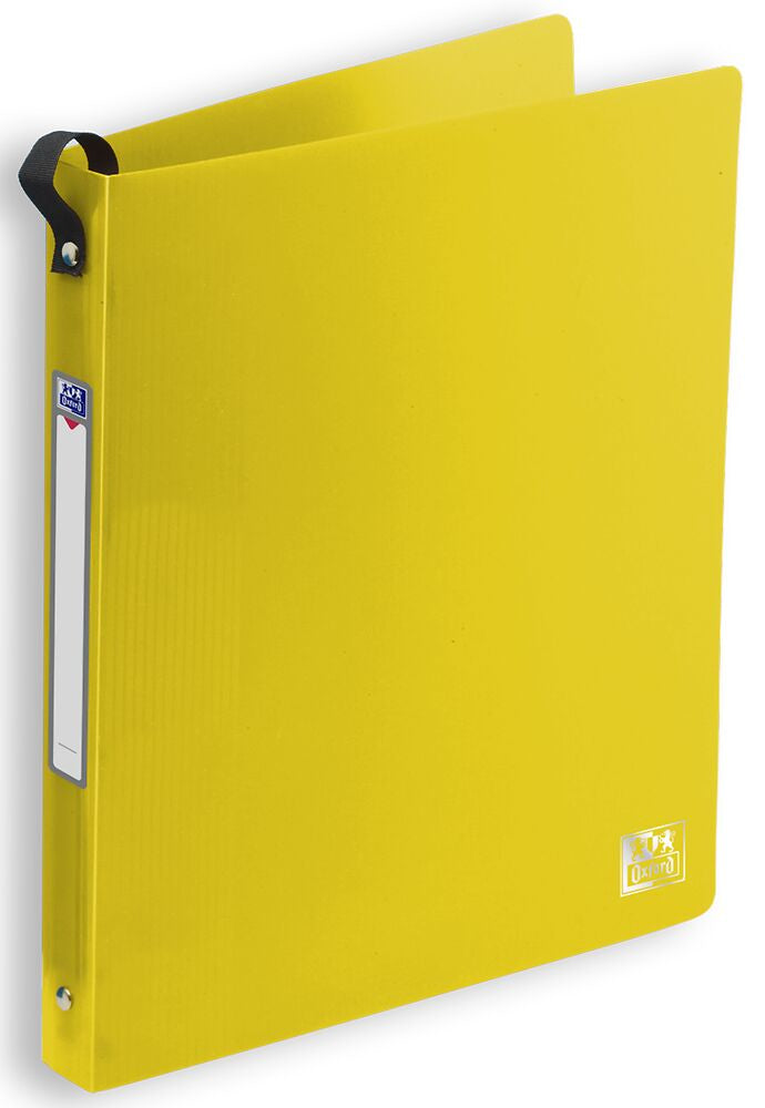Oxford ELBA School Life Ringbuch – 2-Ring – für A4 – Rückenbreite 3 cm – mehrfarbig – 18 Stk.