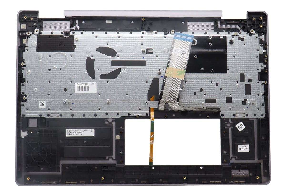 Lenovo Tastatur-Cover – Notebook-Ersatztastatur – beleuchtet – grau – für Yoga 7 16IRL8