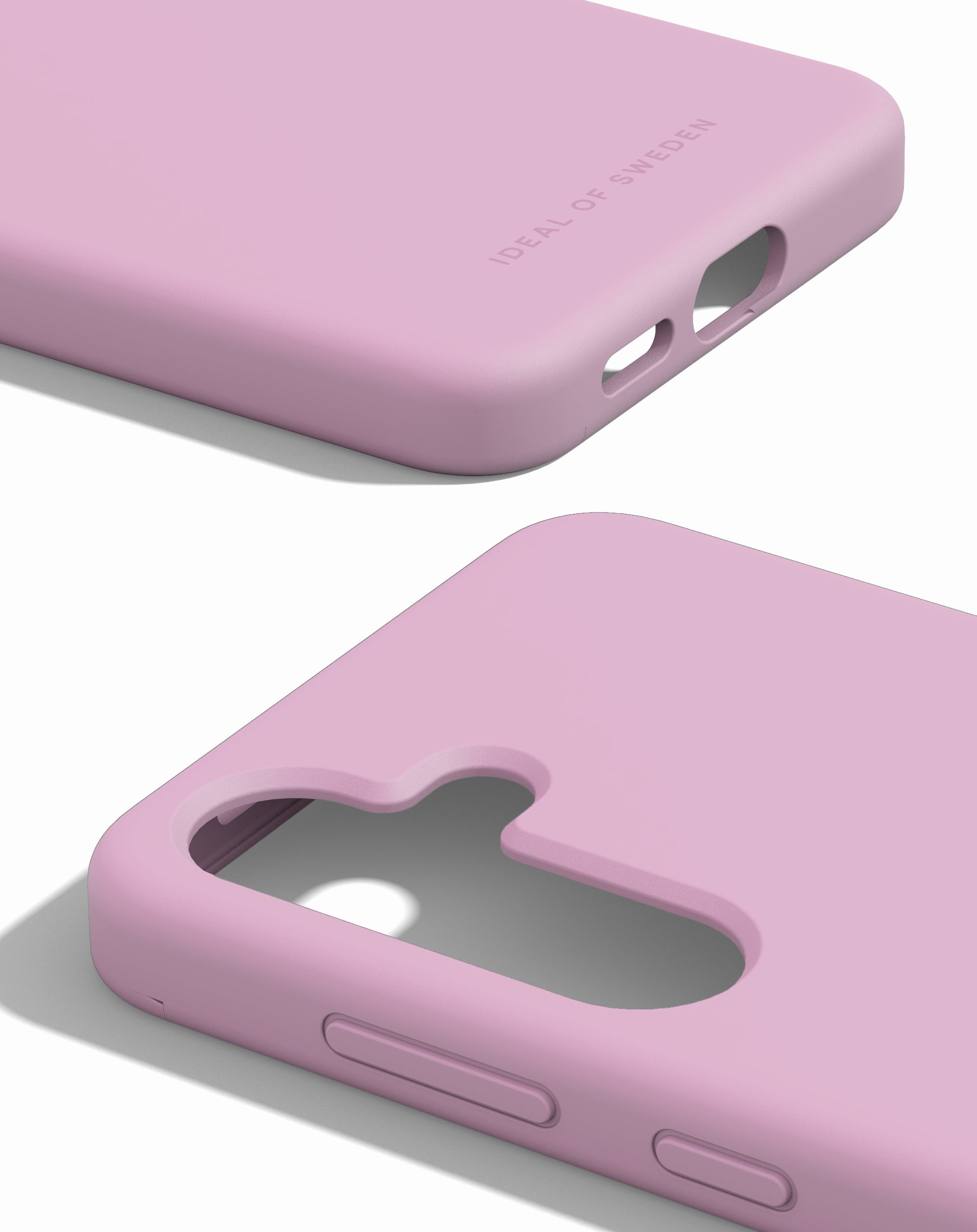 iDeal of Sweden Silikonhülle Rückseite – für Samsung Galaxy S24+/S25+, Polyester, Bubblegum
