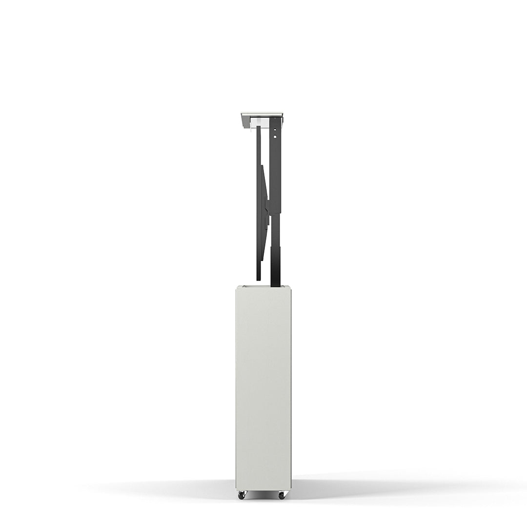 Multibrackets Displayständer, motorisiert, bis 55", bis 50 kg, weiss