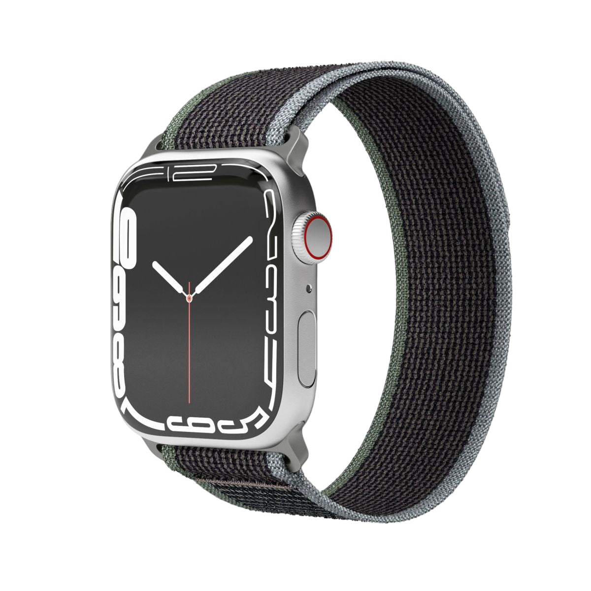Vonmählen Trekking Case 2 – Armband – für Apple Watch (diverse Grössen) – Blau/Schwarz – Nylon