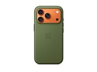 Apple Backcover TechWoven – für Apple iPhone 17 Pro – grün – PC – MagSafe-kompatibel, mit Kartenfach