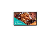 Samsung QB24C-T – Public Display, 24", 16/7, Tizen (SSSP), Mediaplayer integriert, VESA 100 × 100, Schwarz