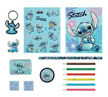 Undercover Bastelset – Lilo & Stitch – 16-teilig, 6 Farbstifte – ab 6 Jahren