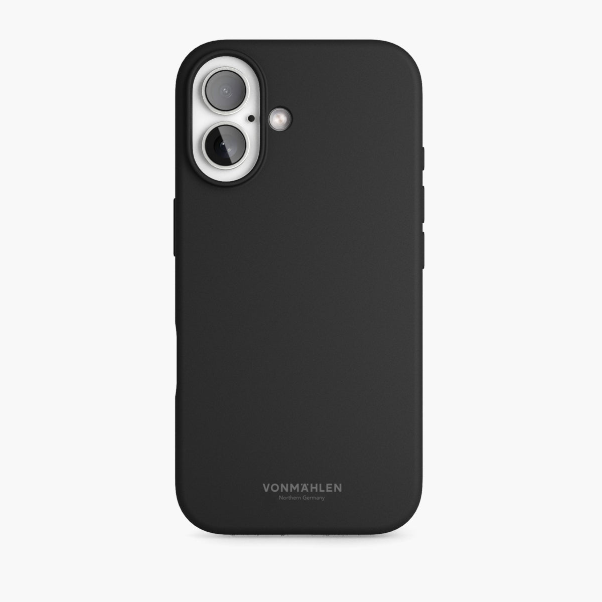 Vonmählen Backcover – für Apple iPhone 16, MagSafe, Silikon, Schwarz
