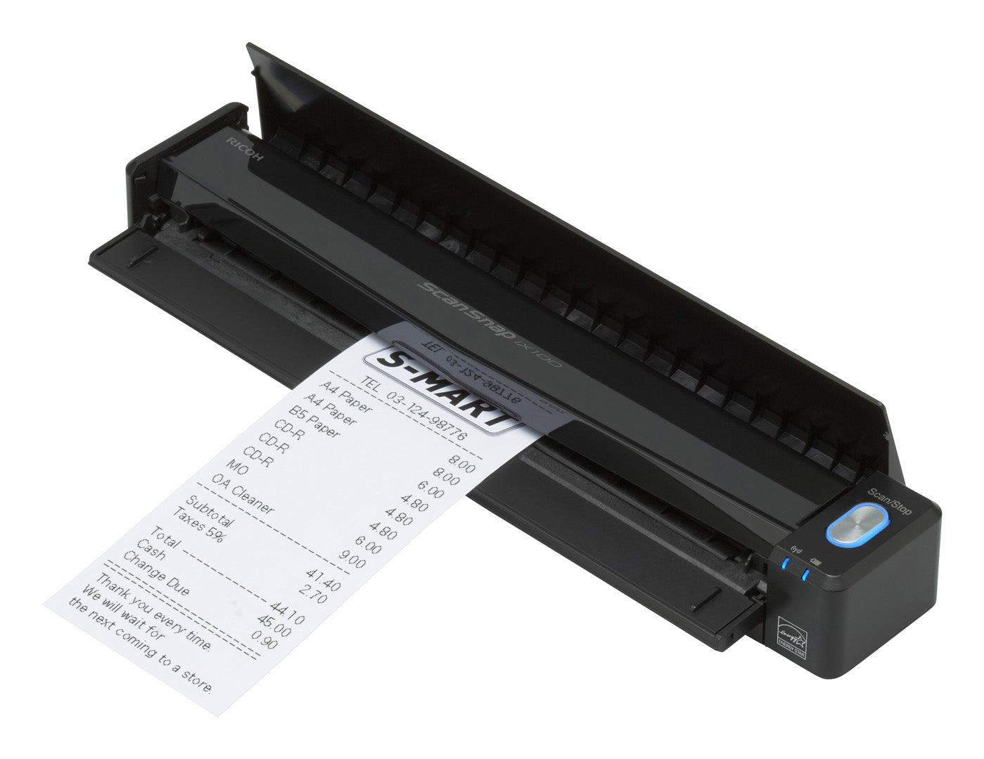 Ricoh Fujitsu SCANSNAP IX100 – Dokumentenscanner, A4