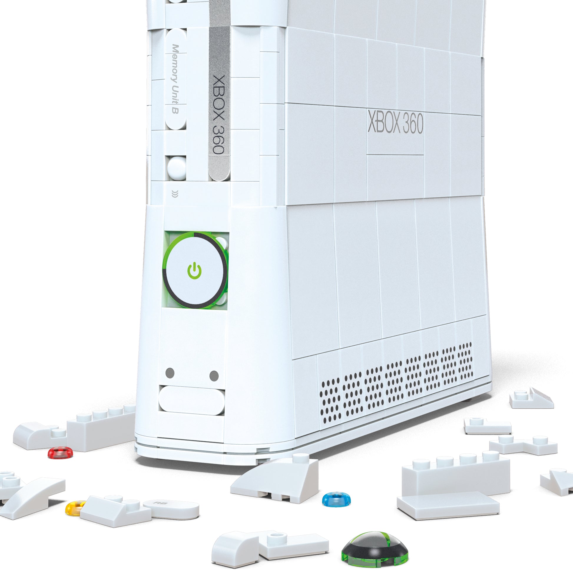 MEGA 3D Puzzle XBOX 360 Konsole – 1342 Teile – Kunststoff