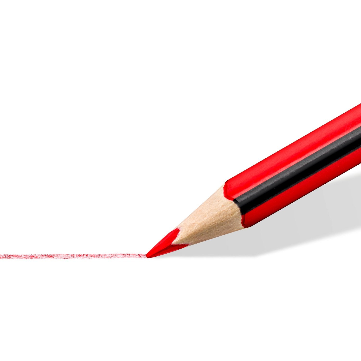 Staedtler Buntstifte Noris Colour Upcycled Wood – Dreikant, 24 Farben, im Kartonetui