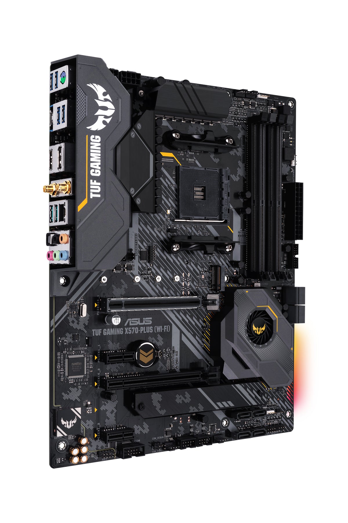 ASUS TUF GAMING X570-PLUS WI-FI – Mainboard – Sockel AM4, AMD X570, ATX, DDR4